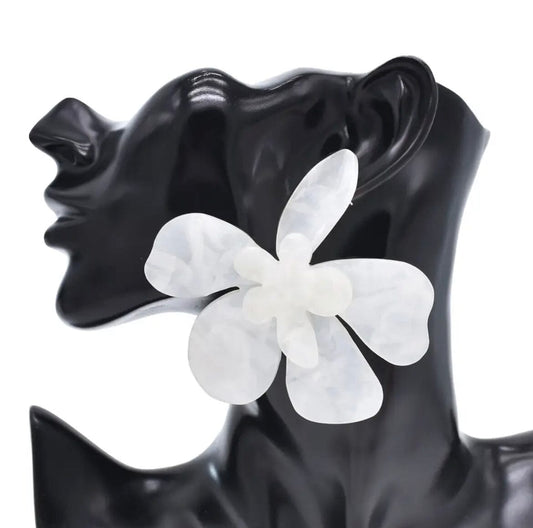 3D Flower Earring